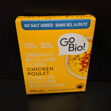 Go Bio- No Salt Added Chicken Stock Cubes