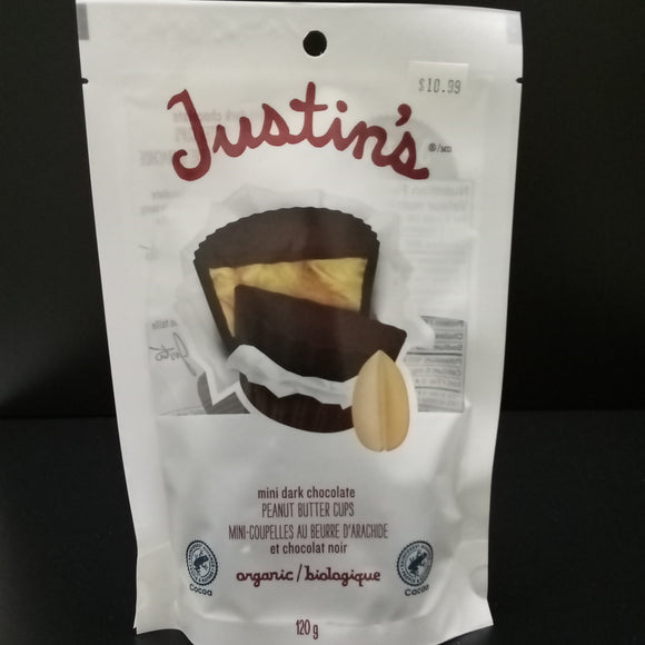 Justin's- Mini Dark Chocolate Peanut Butter Cups