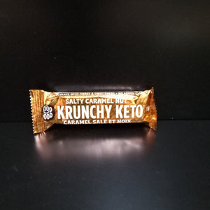 Good Good Krunchy Keto Bar - Salty Caramel Nut