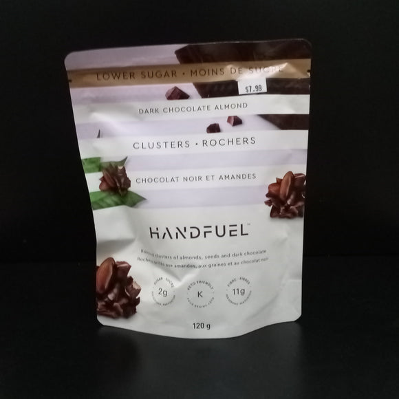 Handfuel- Dark Chocolate Almond Clusters