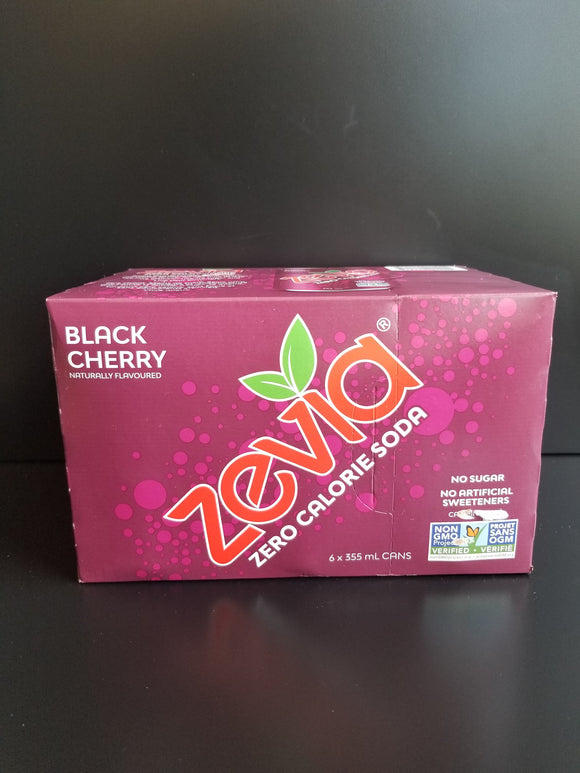Zevia Soda- Black Cherry