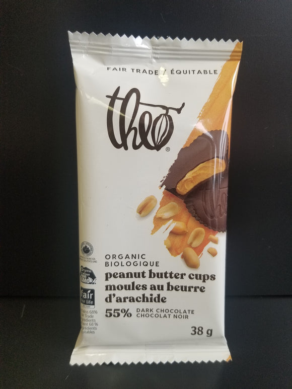 Theo- Dark Chocolate Peanut Butter Cups