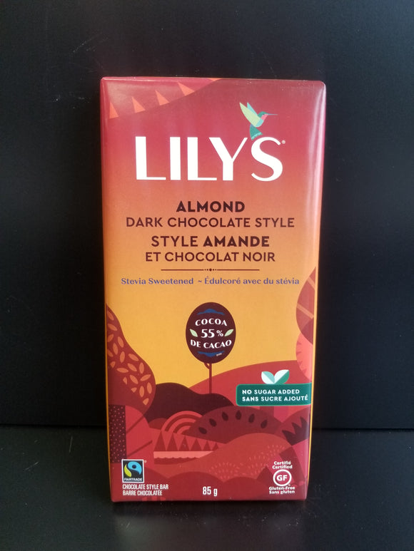 Lily's- Dark Chocolate- Almond