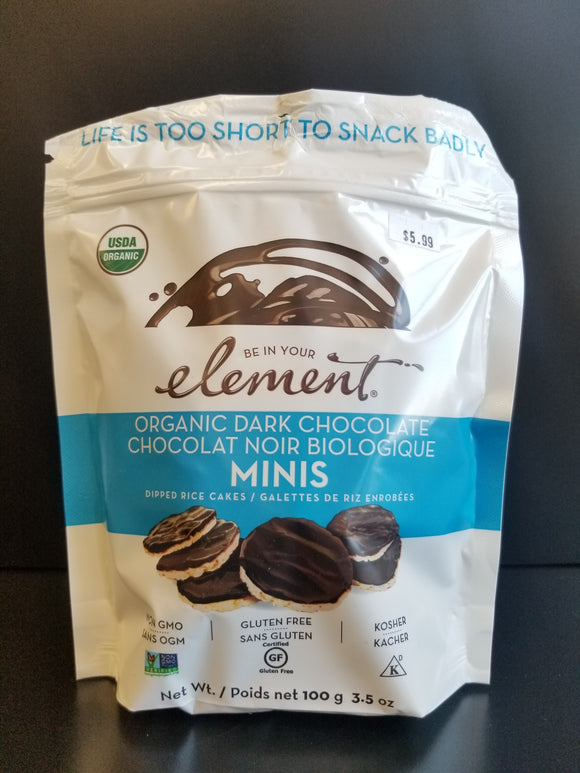 Element- Mini Dark Chocolate Rice Cakes