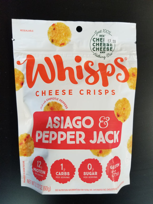Whisps- Asiago & Pepper Jack